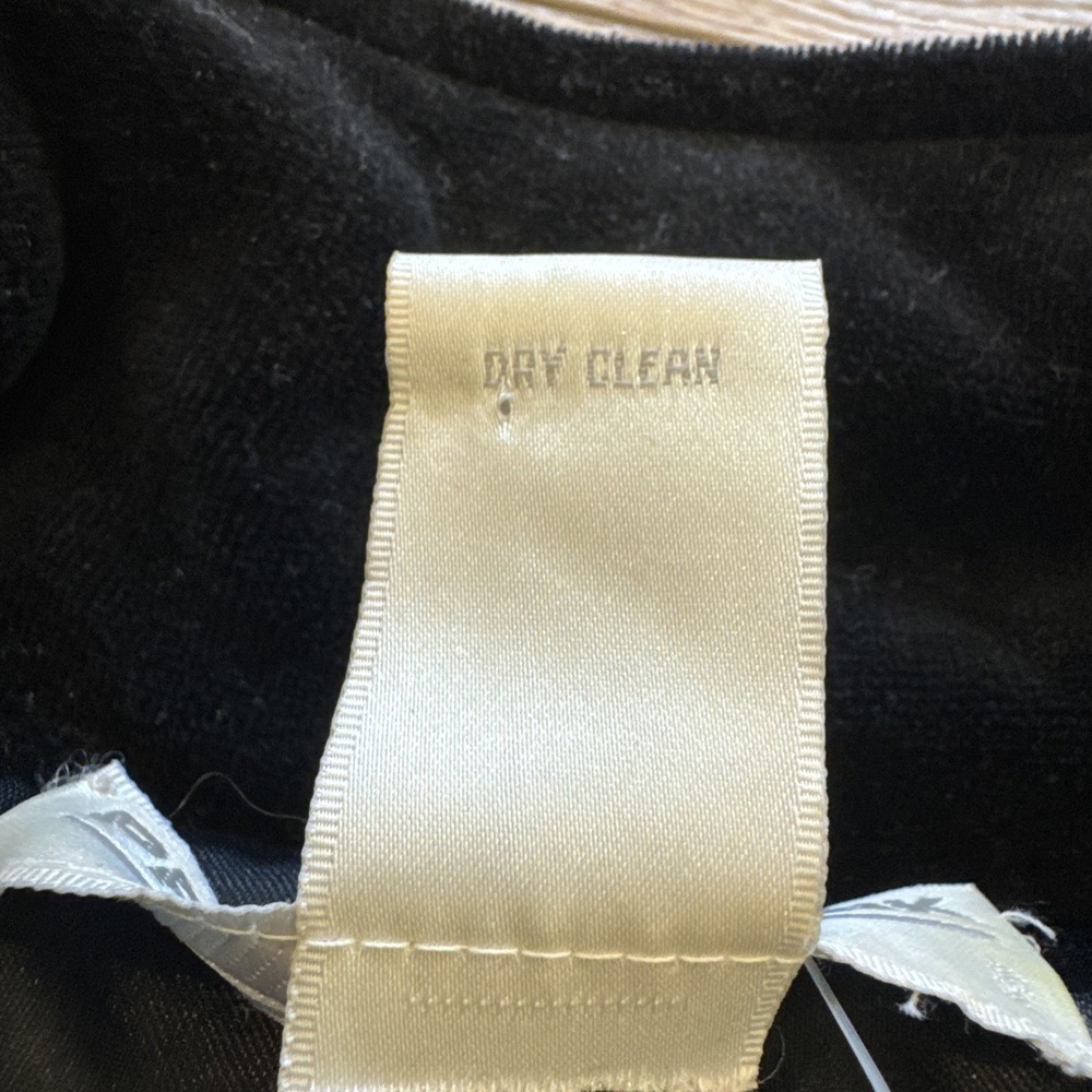 Vintage Preston York Bomber Jacket Women's‎ S Velour Patchwork 80s 90s Baroque - Picture 8 of 8